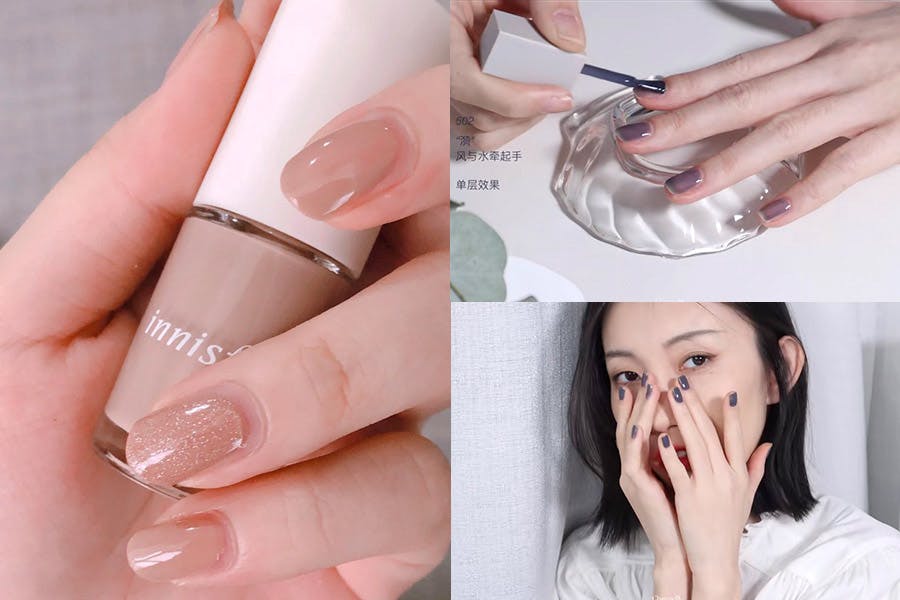 指甲彩繪diy 指甲油擦法技巧