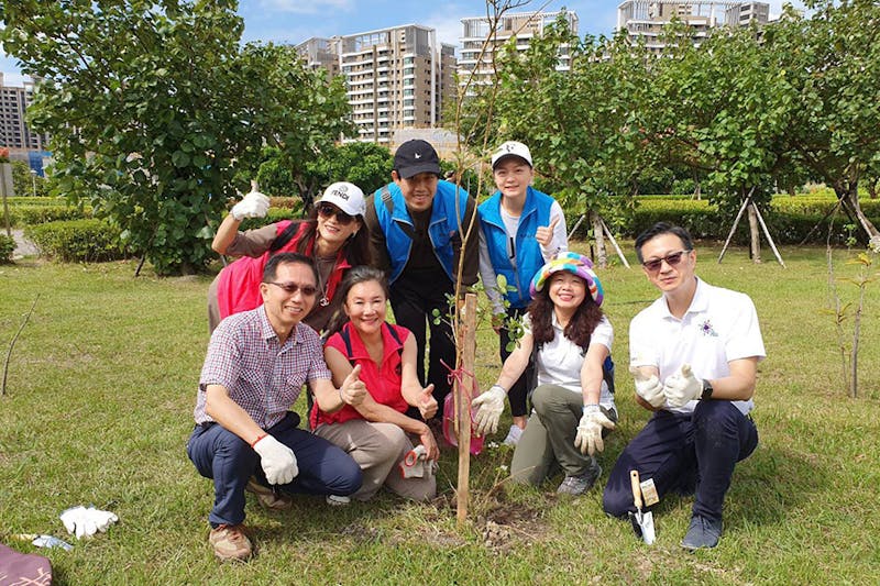 Rotary 扶輪社 植樹活動