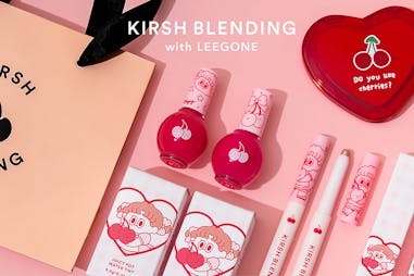 聯名彩妝品牌 KIRSH BLENDINGXLee Gong 聯名系列彩妝