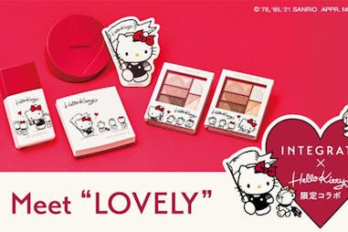 聯名彩妝品牌 Integrate櫻特芮 x Hello Kitty Meet LOVELY聯名彩妝