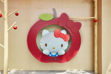 親子餐廳推薦 Hello Kitty蘋果村親子餐廳