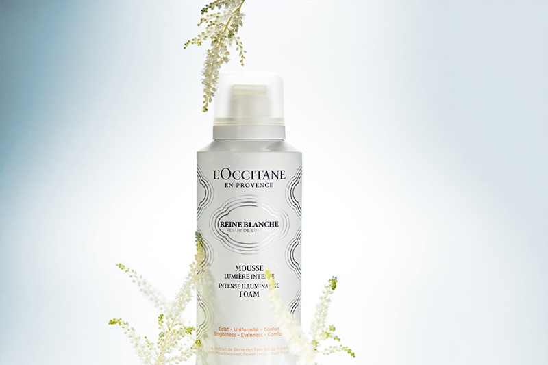 2022潔顏新品｜LOCCITANE歐舒丹「白皇后潔面慕絲霜」