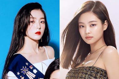 左圖為Irene，右圖為jennie