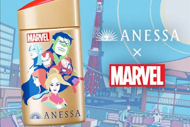 聯名推薦｜ANESSA安耐曬「金鑽高效防曬露N 4X」XMarvel漫威限定版