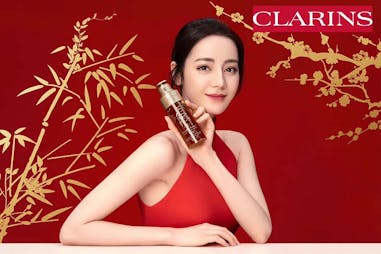 迪麗熱巴 CLARINS克蘭詩保養全球代言人