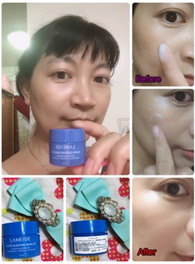 1000位網友晚安面膜試用推薦－蘭芝全新「超能亮睡美人晚安面膜」，萬用智能超膜力一敷就亮！