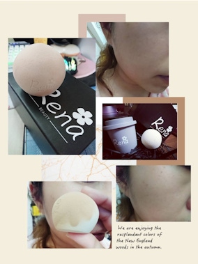 100%好評價的美妝蛋推薦！RenaBeauty超貼妝美妝蛋，打造韓劇水光裸妝感！挑戰24小時持妝服貼力～