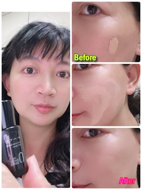 零妝感的粉底液試用推薦－KATE全新《零瑕肌密微光粉底液》高遮瑕零粧感，一抹雙效粧感無瑕持久、自帶光～