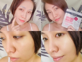 美白面膜試用推薦百萬熱銷天后－露得清《超能亮修護安瓶面膜》全新升級強勢回歸～三效煥亮、水潤、修護1片有感，面膜控必收！