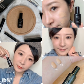 零妝感的粉底液試用推薦－KATE全新《零瑕肌密微光粉底液》高遮瑕零粧感，一抹雙效粧感無瑕持久、自帶光～