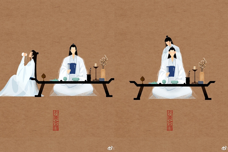 陳情令 插畫 呼蔥覓蒜｜美周報