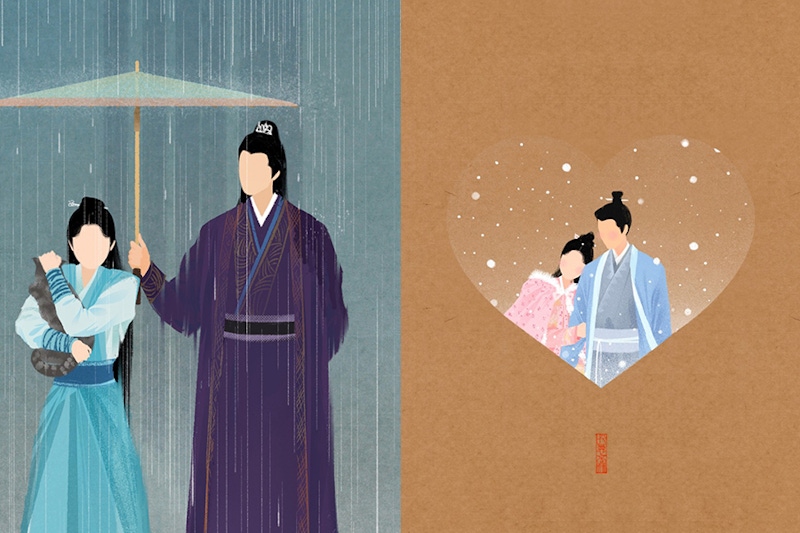 錦衣之下 插畫 呼蔥覓蒜｜美周報