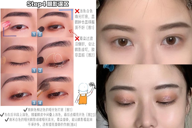彩妝技巧 新手妝 雷區 眼影｜美周報