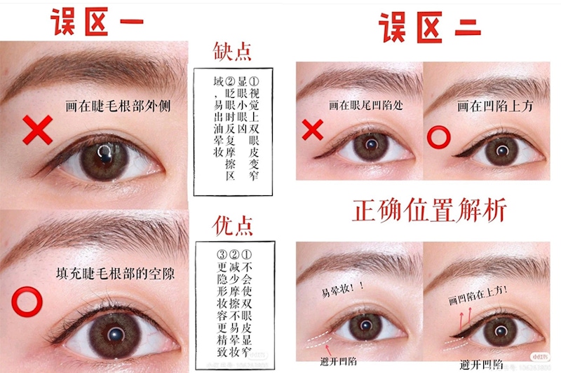 眼線教學 眼妝 眼線誤區 ｜美周報