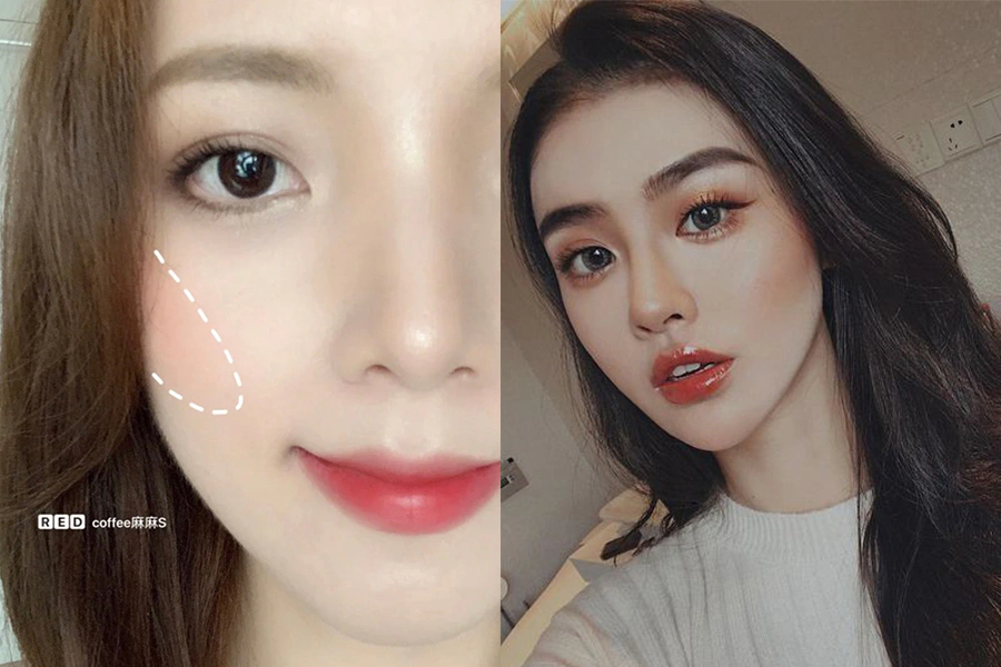 腮紅 腮紅打法 彩妝技巧 修容 扇形腮紅|美周報