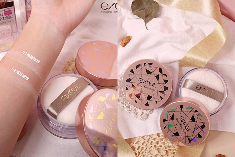 蜜粉推薦 Excel晶漾持久蜜粉｜美周報