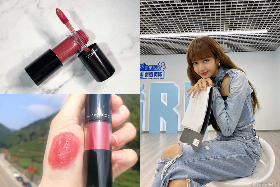 Lisa同色款 唇膏推薦 M.A.C 12H染唇露｜美周報