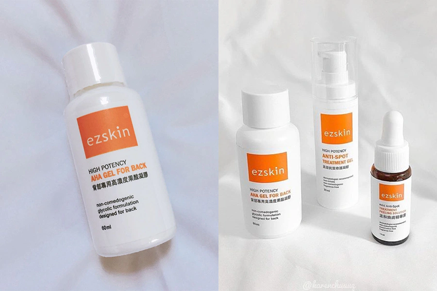 去背痘 ezskin 背部專用高濃度果酸凝膠｜美周報