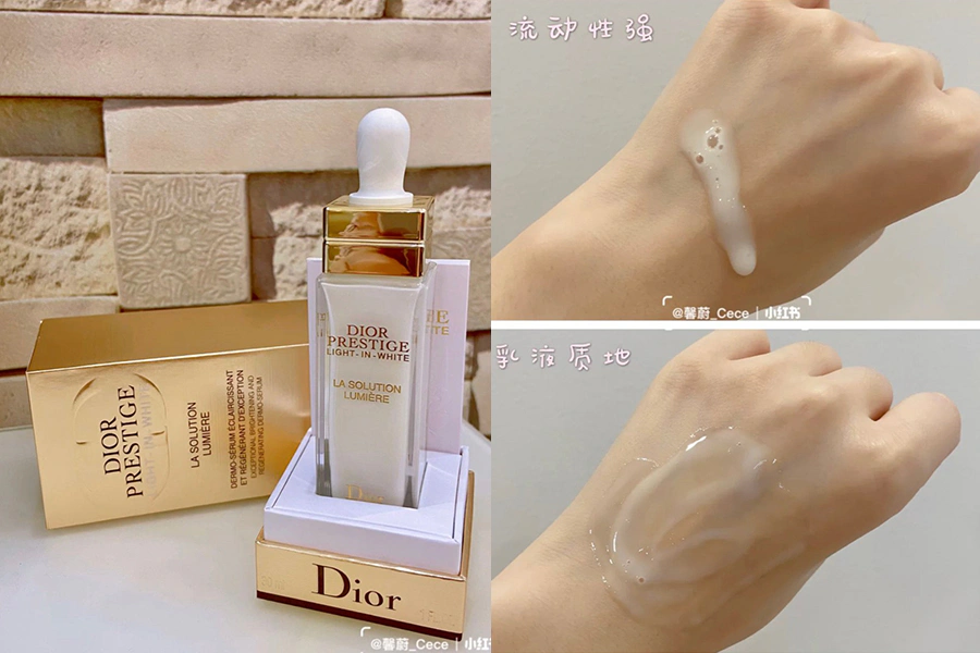 美白 淡斑 Dior迪奧 精粹再生光燦淨白精華｜美周報