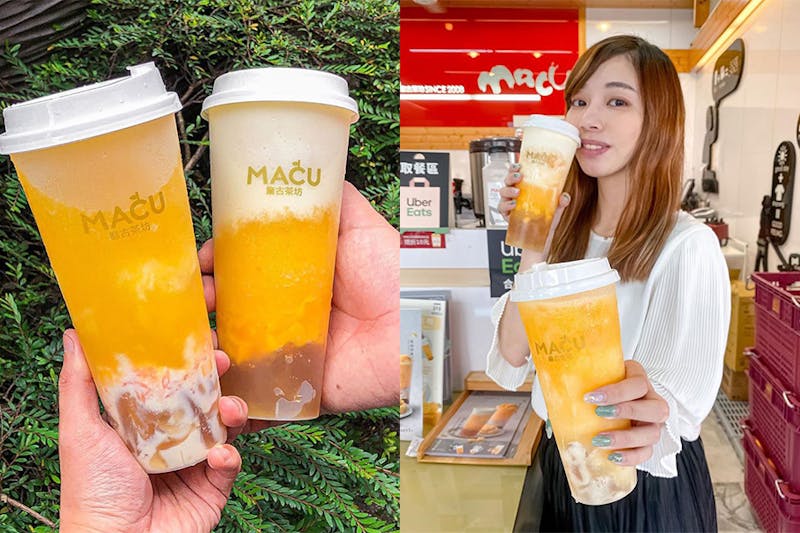 手搖 手搖飲料 麻古茶坊macu｜美周報