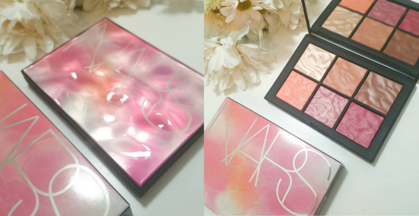 腮紅推薦|NARS 水光漣漪6色頰彩盤|美周報