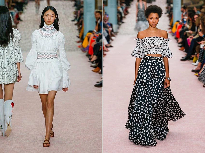 皺褶時尚 Carolina Herrera