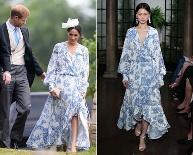 megan markle Oscar de la Renta