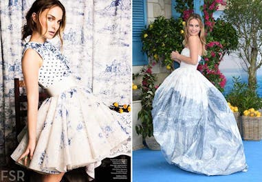 Le Toile de Jouy 娜塔莉波曼 Lily James