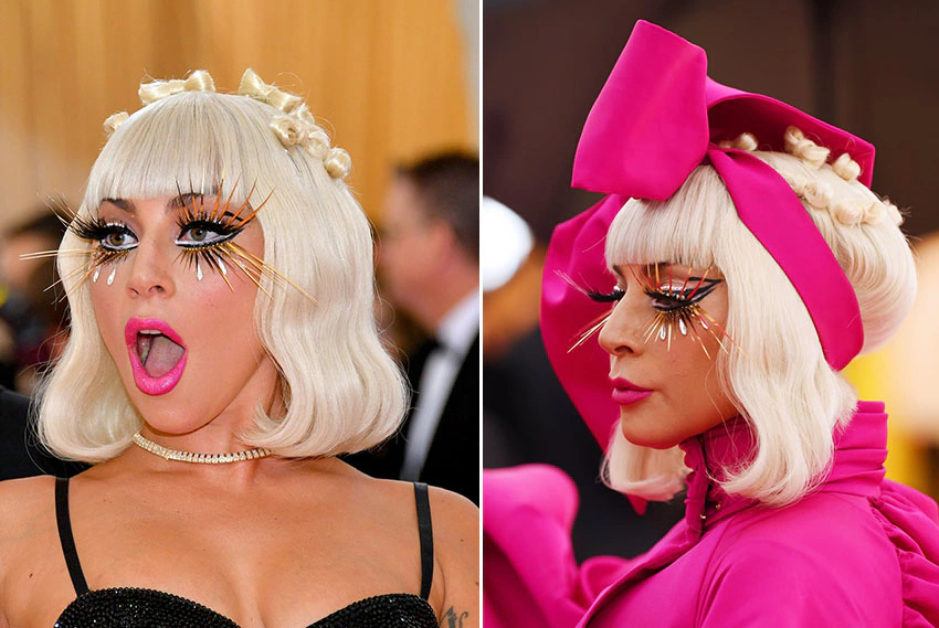 開花睫毛 女神卡卡 Lady Gaga