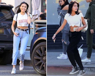 T恤 T恤打結 Madison Beer