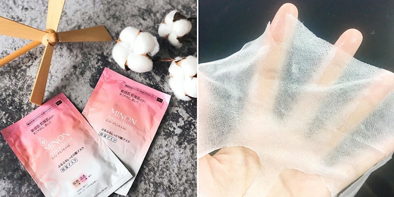 面膜 修護面膜 開架面膜 MINON水潤保濕修護面膜