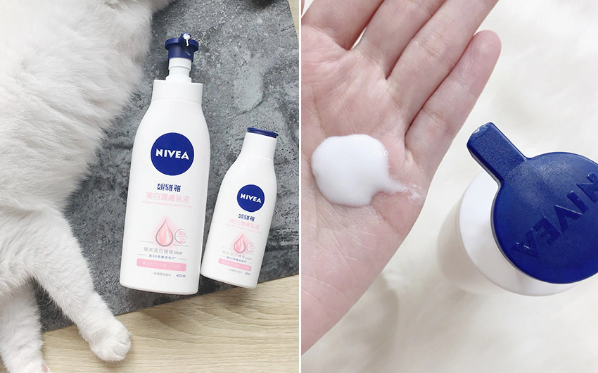 美白身體乳 妮維雅NIVEA 美白潤膚乳液