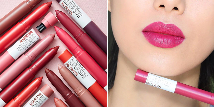 overlip 豐唇畫法 Maybelline 超持久霧感唇筆