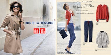 uniqlo 聯名款 Ines De La Fressange