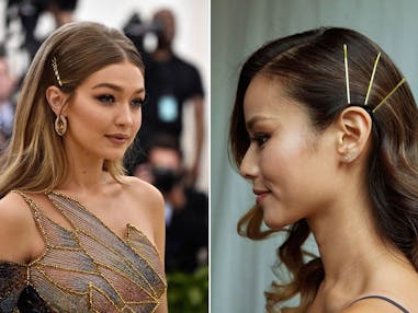 髮夾 一字夾 gigi hadid jamie chung