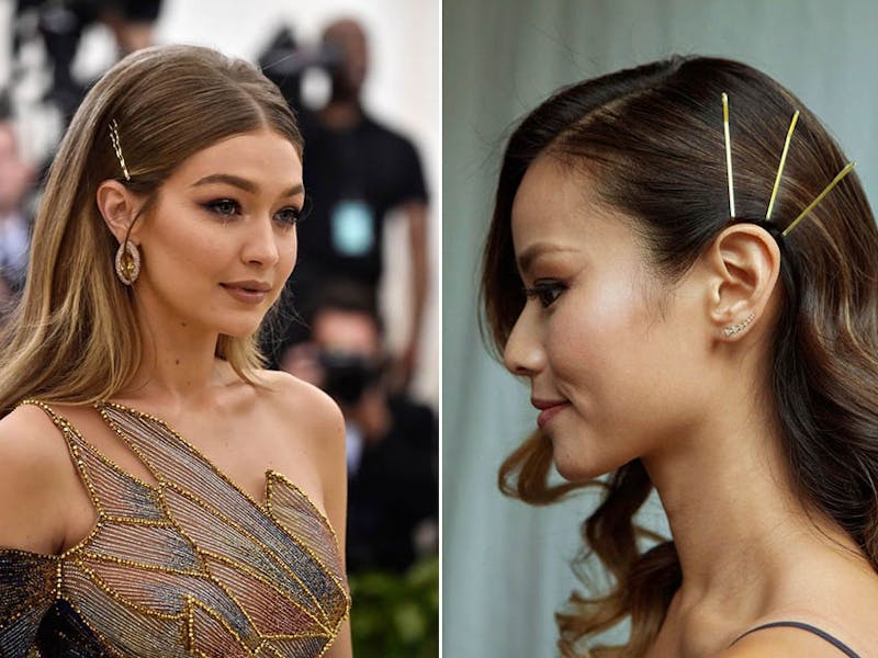 髮夾 一字夾 gigi hadid jamie chung