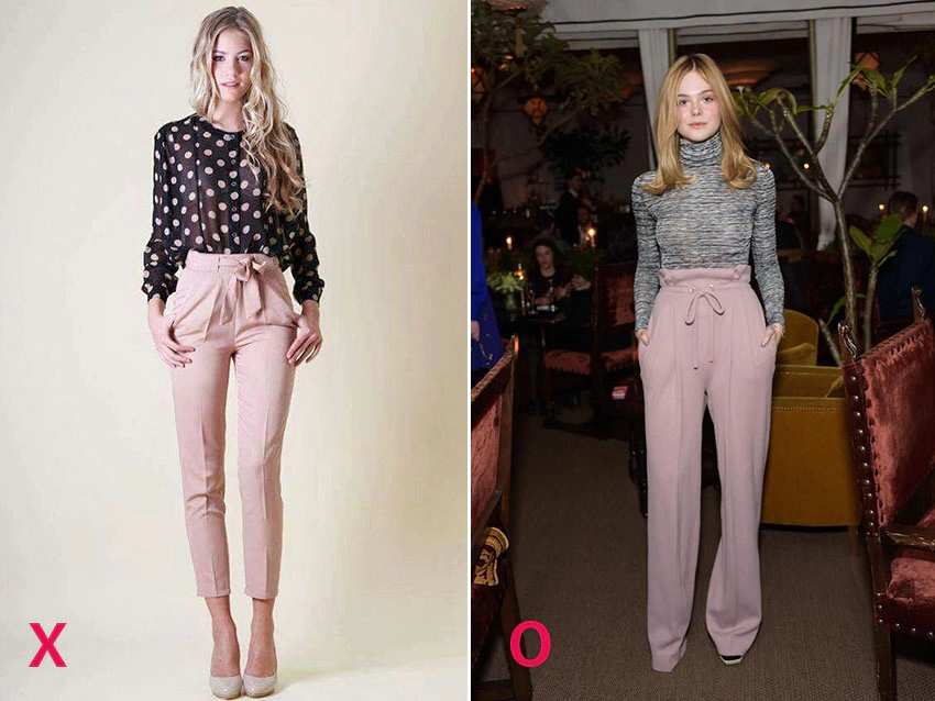 紙袋褲 彩色 elle fanning