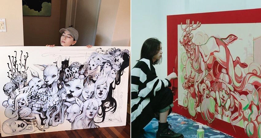 蔡蘿倫 Lauren Tsai 插畫 Marc Jacobs