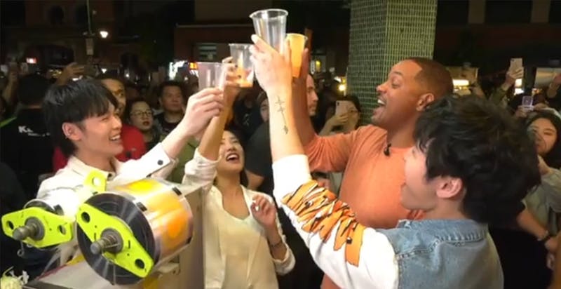 果汁 牛奶 飲料 西瓜牛奶推薦 威爾史密斯 Will Smith｜美周報