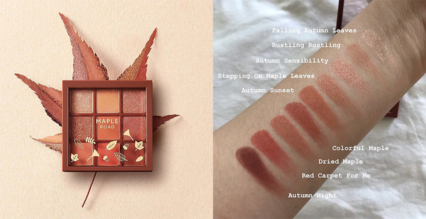 Etude House Maple Road 眼影盤｜美周報