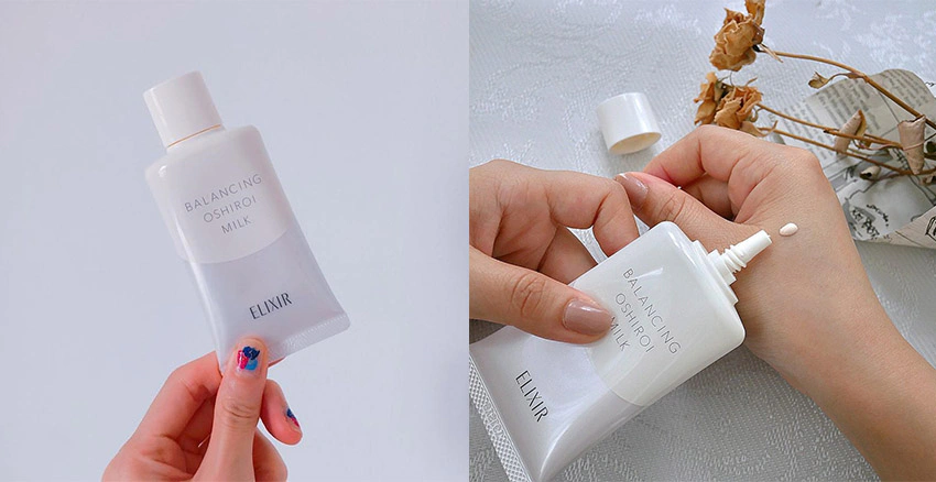 ELIXIR 油水平衡牛奶防曬隔離乳SPF50+PA+++|美周報