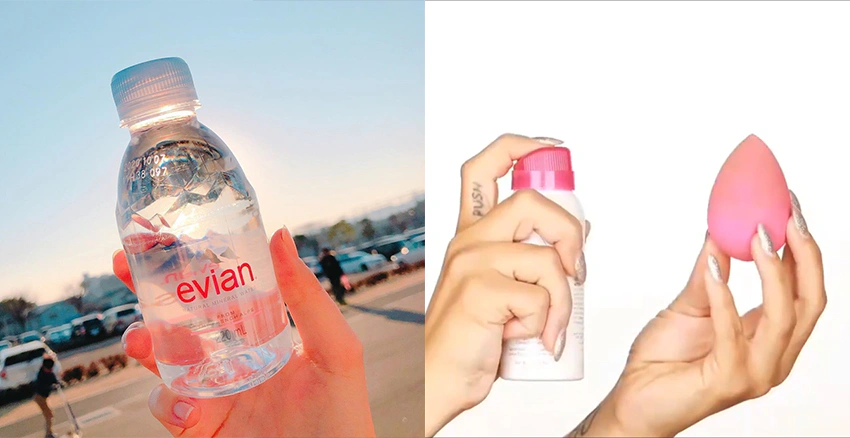 使用比較好的水浸濕美妝蛋|美周報