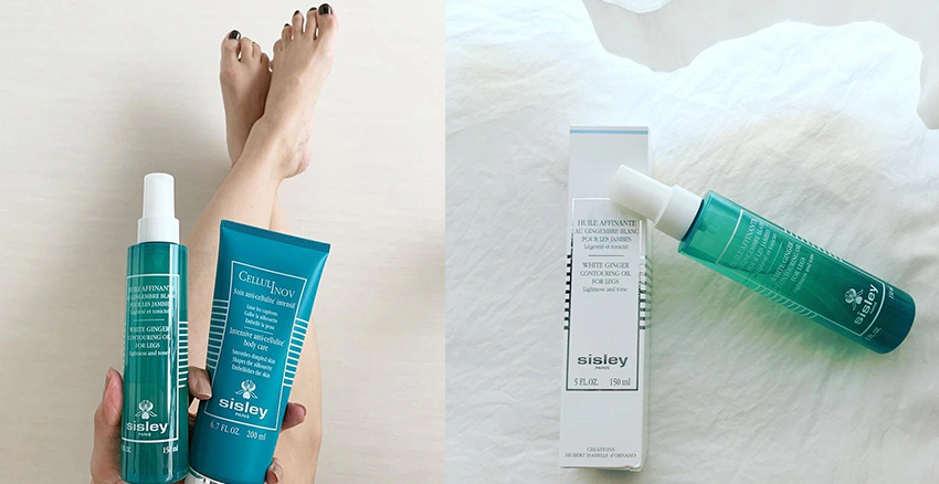 美腿油 美體油推薦 Sisley 白薑纖腿緊緻精華油|美周報