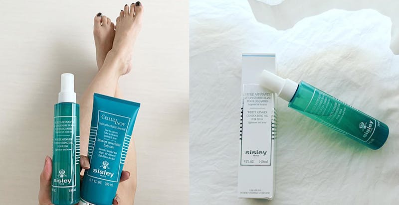 美腿油 美體油推薦 Sisley 白薑纖腿緊緻精華油｜美周報