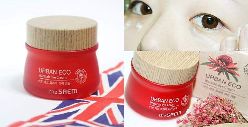 眼周保養 眼霜推薦 the SAEM Urban Eco Waratah 鎖水保濕眼霜｜美周報