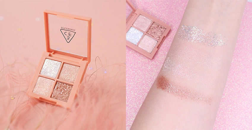 亮片眼影 眼彩盤 眼影推薦 3CE Mini Multi Eye Color Palette-DIAMOND GLINT|美周報