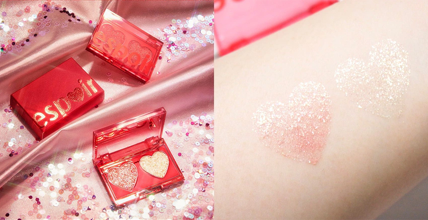 亮片眼影 眼彩盤 眼影推薦 Espoir Love Bomb GlitterBomb Palette|美周報