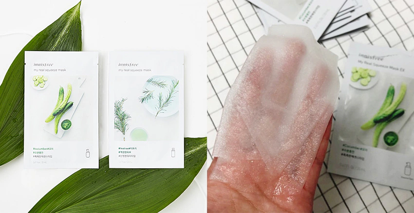 面膜推薦 小黃瓜面膜 innisfree 我的真萃小黃瓜面膜|美周報