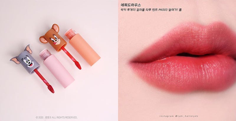 玫紅唇 Etude House LUCKY TOGETHER絕無色限叛逆唇霧－PK003｜美周報