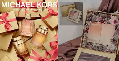 香水推薦 情人節限定 Michael Kors 情人節限定花盒｜美周報